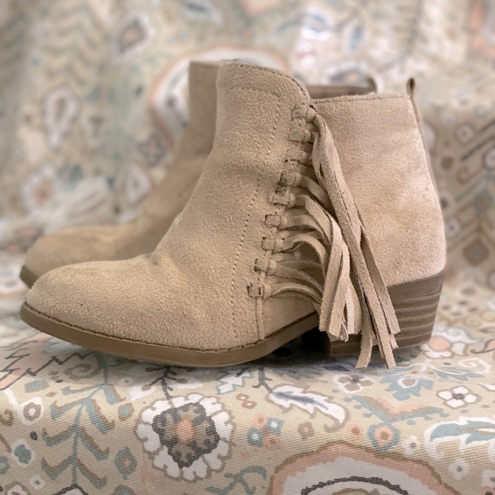 Rampage toddler girl booties size 9